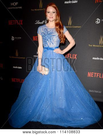 LOS ANGELES - JAN 10:  Barbara Meier at the Weinstein Company & Netflix 2016 Golden Globe After Party at the Beverly Hilton on January 10, 2016 in Beverly Hills, CA