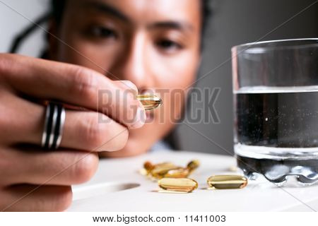 Prise de médicament