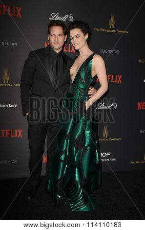 LOS ANGELES - JAN 10:  Peter Facinelli, Jaimie Alexander at the Weinstein Company & Netflix 2016 Golden Globe After Party at the Beverly Hilton on January 10, 2016 in Beverly Hills, CA