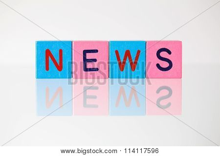 News - An Inscription From Children's Blocks