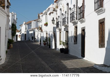 Street inside the castle of Estremoz