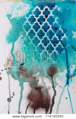 Bright Watercolor Background