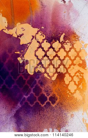 Bright Watercolor Background