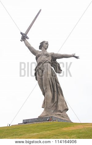 He Main Monument "motherland Calls" Historical-memorial Complex "to Heroes Of The Bat