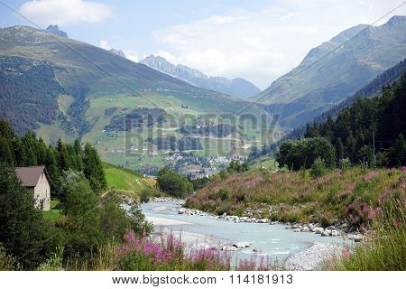 River Near Andermatt