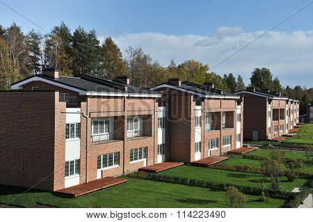Country-storey residential block  brick houses
