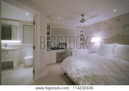 Luxurious White Bedroom