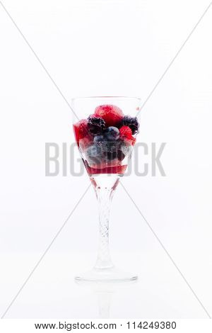Berries In A Glass