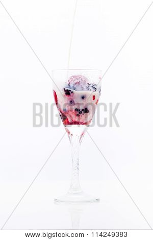 Berries With Milk