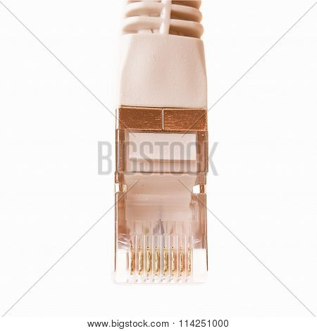 Rj45 Plug Vintage