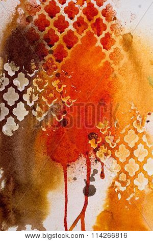 Bright Watercolor Background