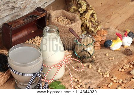 Soybean Milk And Soybean Milk Mix Black Sesame .