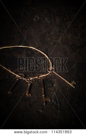 Vintage Skeleton Keys