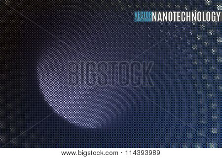 abstract scientific background