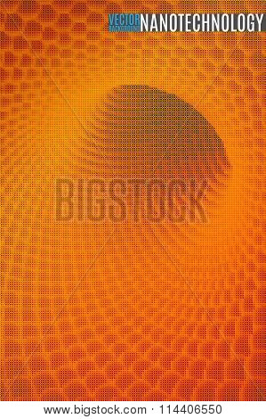 abstract scientific background