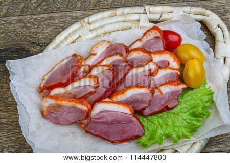 Cliced Duck Breast