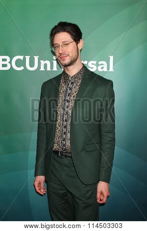 LOS ANGELES - JAN 14:  Hale Appleman at the NBCUniversal Cable TCA Press Day Winter 2016 at the Langham Huntington Hotel on January 14, 2016 in Pasadena, CA