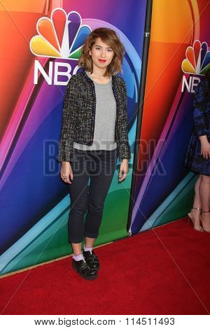 LOS ANGELES - JAN 13:  Nichole Bloom at the NBCUniversal TCA Press Day Winter 2016 at the Langham Huntington Hotel on January 13, 2016 in Pasadena, CA