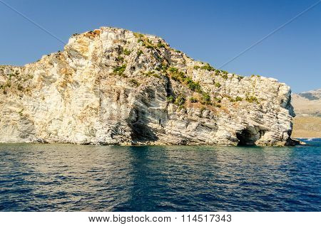 Wild Beautiful Coastline At The Zingaro Natural Reserve, Sicily
