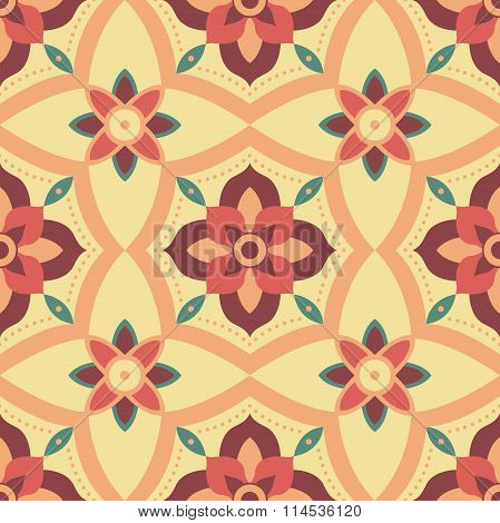 Seamless flower pattern