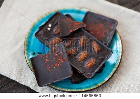 Raw vegan chocolate