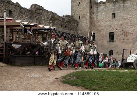 Landsknechts. Rakvere. Estonia.