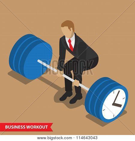 business workout deadlift