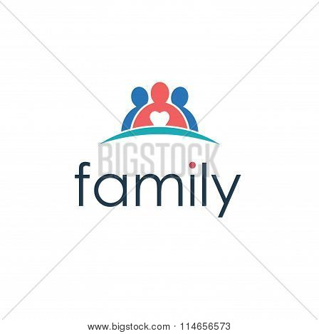 Happy Family Icon
