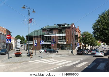 Siauliai City In The Lithuania