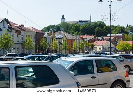 Siauliai City In The Lithuania