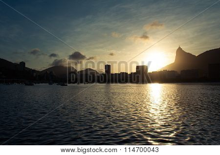 Sunset in Rio de Janeiro