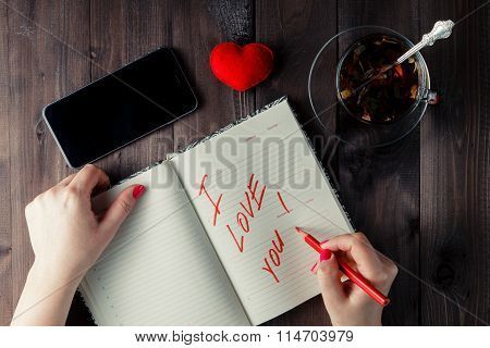 Midnight Time, Diary With A Record I Love You