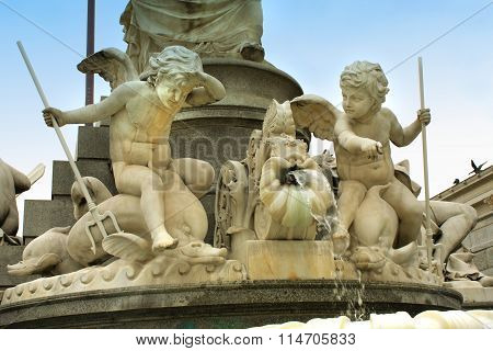 Hellenistic Style Of Parliament In Vienna, Austria