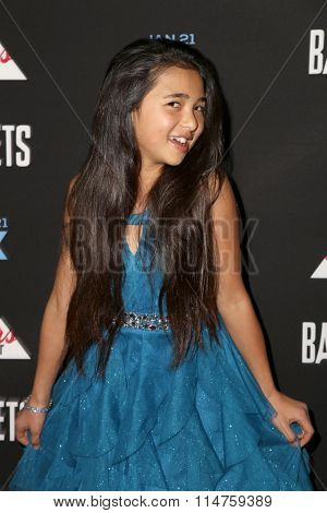 vLOS ANGELES - JAN 14:  Julia Rose Gruenberg at the Baskets Red Carpet Event at the Pacific Design Center on January 14, 2016 in West Hollywood, CA