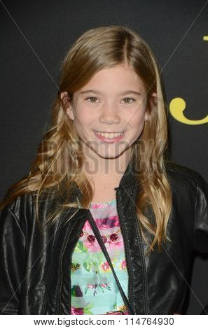 LOS ANGELES - JAN 14:  Rachel Eggerling at the Just Add Magic Amazon Premiere Screening at the ArcLight Hollywood Theaters on January 14, 2016 in Los Angeles, CA