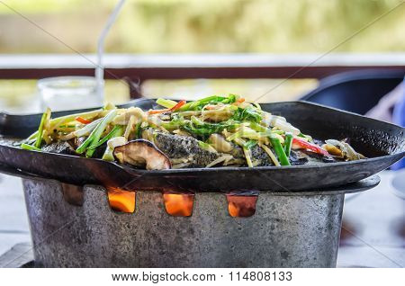 Steamed Fish