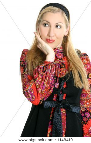 Girl Looking Sideways