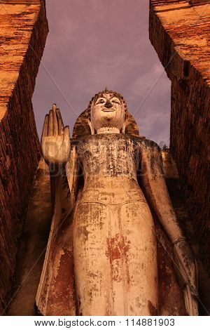 Asia Thailand Sukhothai Temple Mahathat