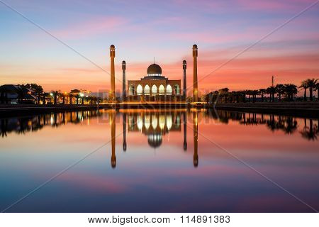 The Central Mosque Of Songkla In Thailand
