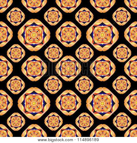 Seamless Pattern. Vintage Elements. Vector Illustration