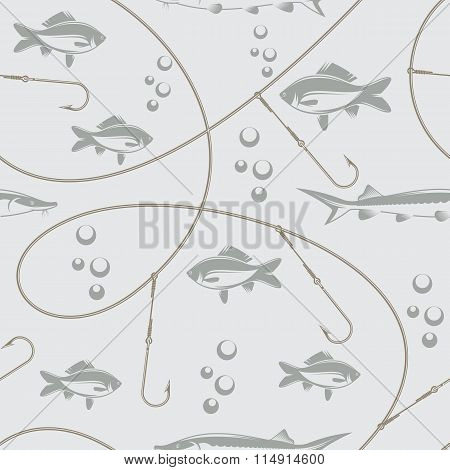 fishing vector pattern