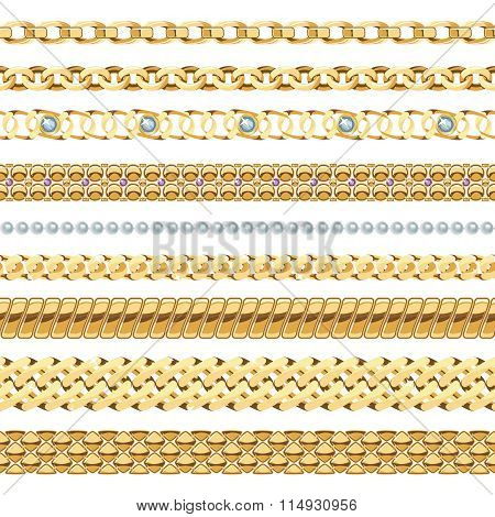 Jewelry Chains Set