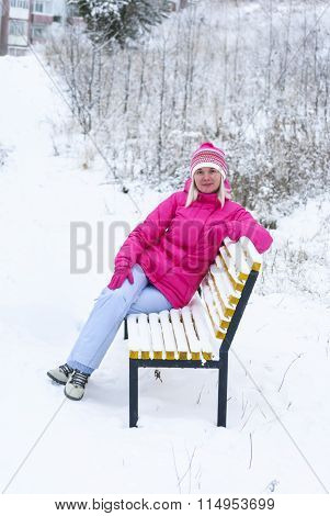 the Girl On A Bench