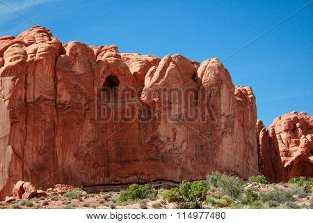 Cave Formation Arches National Park