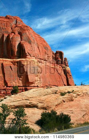 Sandstone Formations Arches National Park