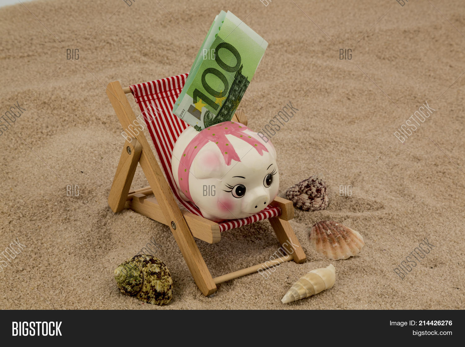 Deck Chair Euro Bank Image & Photo (Free Trial) | Bigstock