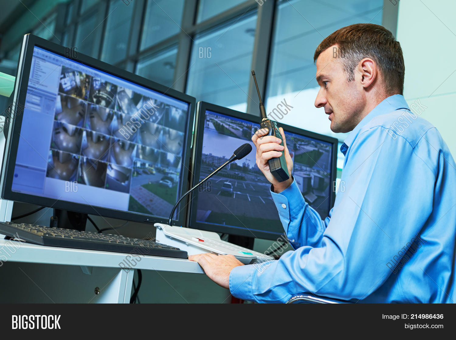 Security Worker During Image & Photo (Free Trial) Bigstock
