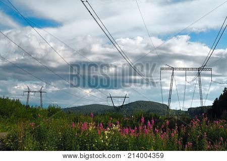 Supports Of High-voltage Transmission Line
