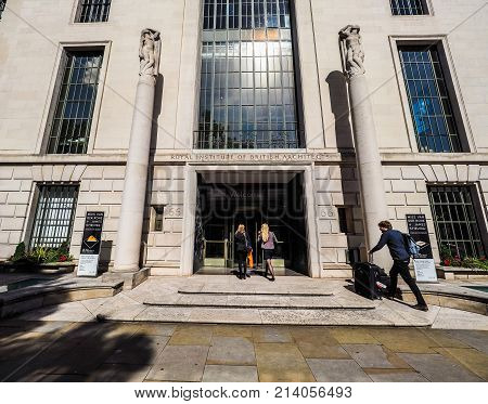 Royal Institute Of British Architects In London, Hdr