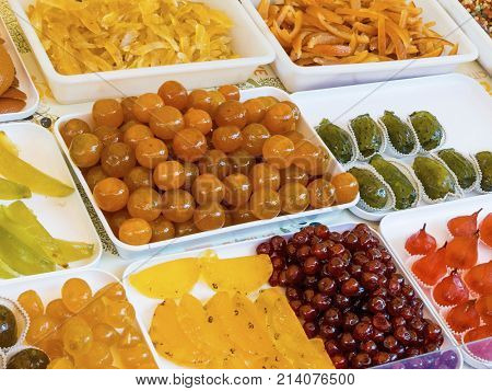 variety of fresh fruits